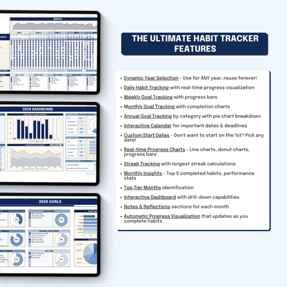 2026 Ultimate Productivity Tracker Bundle